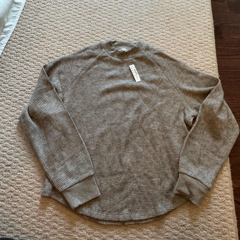 Madewell Women’s Taupe Crewneck Sweater
